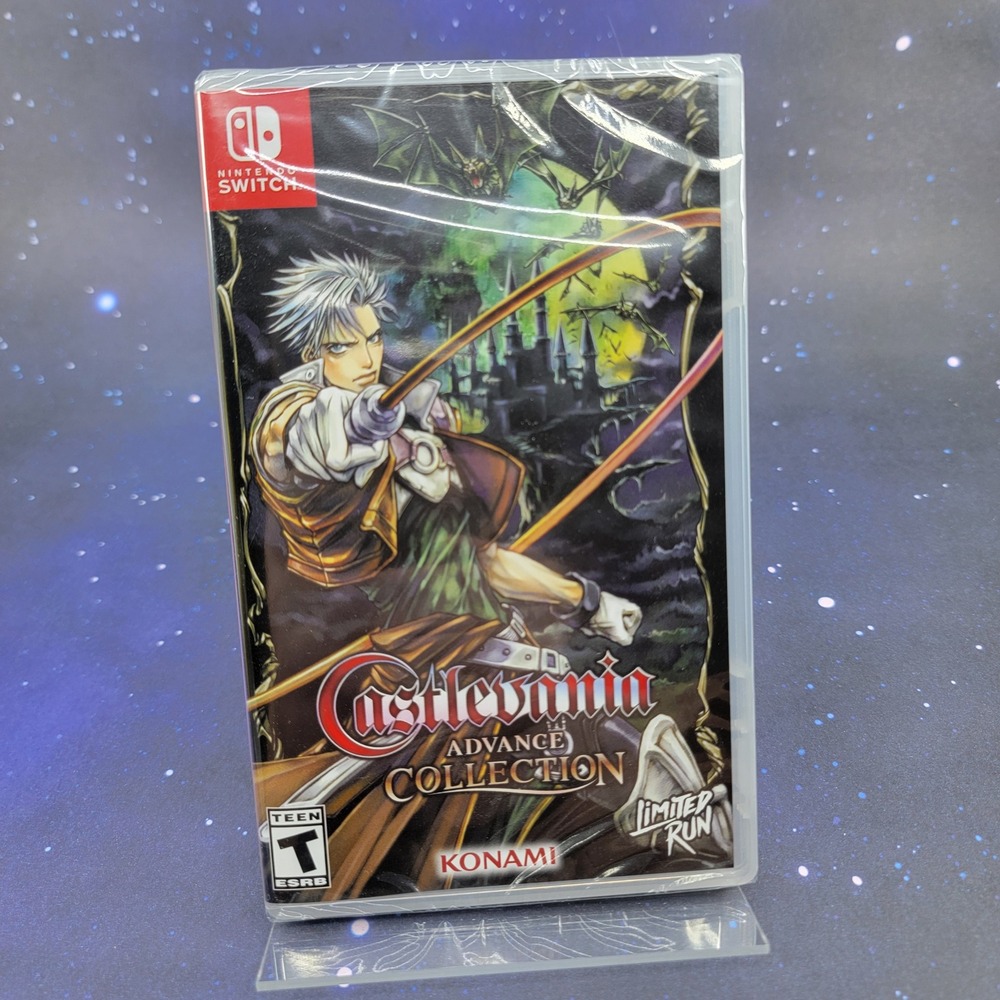 Castlevania Advance Collection Nintendo Switch Limited Run Games LRG 198 Konami
